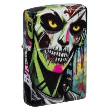 Zippo aansteker Punk Zombie Skull Design