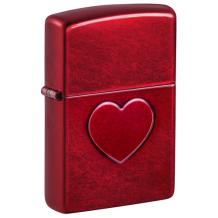 Zippo aansteker Stamped Heart Design