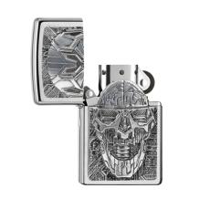 Zippo Technic Skull Trick open