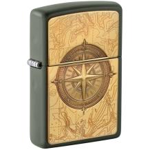 Zippo aansteker Topographic Compass