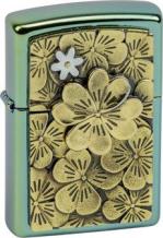 Zippo aansteker Trick Clover/Leaf