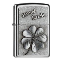 Zippo aansteker Good Luck Clover