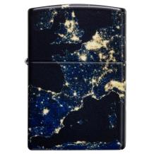 Zippo aansteker Night Earth Design Glow in the Dark