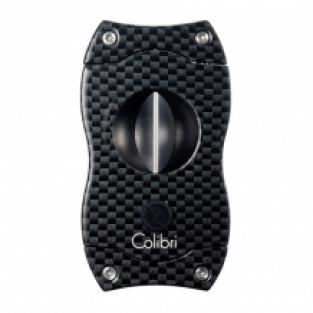 Colibri sigarenknipper V-Cut Carbon Fiber Black