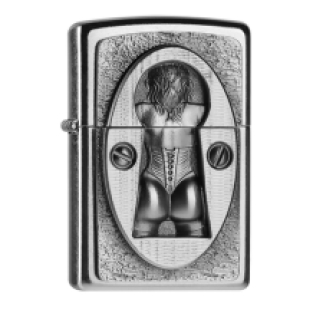 Zippo aansteker Keyhole Girl Emblem