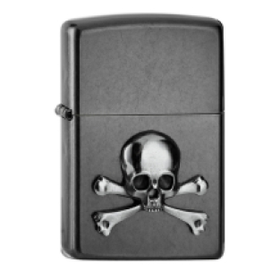 Zippo aansteker Skull and Bones Emblem