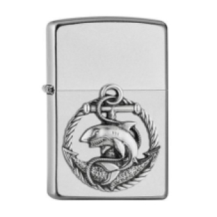 Zippo aansteker Shark Emblem