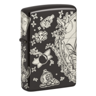 Zippo aansteker Tattoo Theme Design