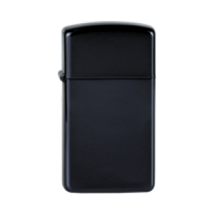 Zippo aansteker Regular Ebony Slim