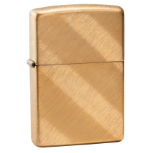 Zippo aansteker Diagonal Weave Brass