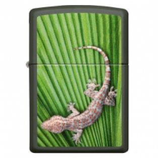 Zippo aansteker Gecko Texture print