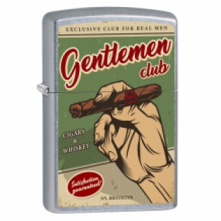 Zippo aansteker Gentlmen\'s Club