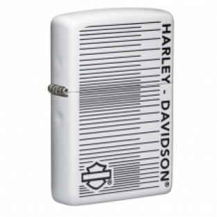 Zippo aansteker Harley Davidson White Matte