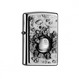 Zippo aansteker 8ball 3D