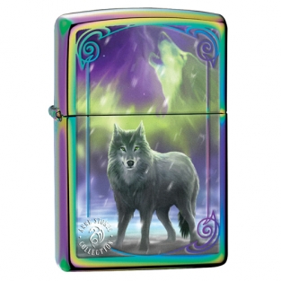 Zippo aansteker Anne Stokes Aura Wolf