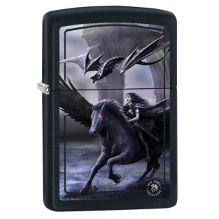 Zippo aansteker Anne Stokes Realm of Darkness