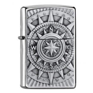 Zippo aansteker Compass Emblem