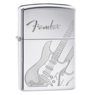 Zippo aansteker Fender Stratocaster Outlined
