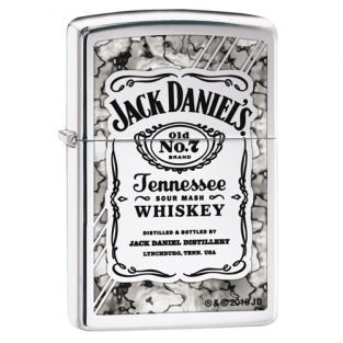 Zippo aansteker Jack Daniels Old No7 Fusion