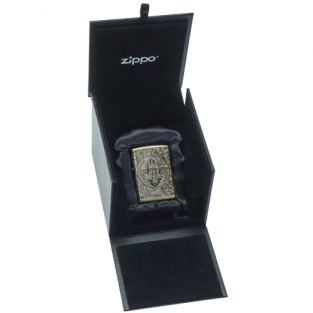 Zippo aansteker St. Benedict verpakking