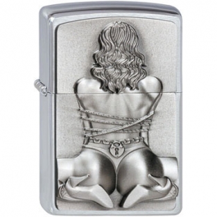 Zippo aansteker Bondage Girl