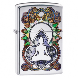 Zippo aansteker Budhha Fusion