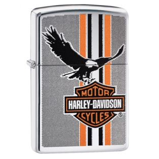 Zippo aansteker Harley-Davidson Logo & Eagle