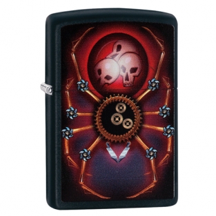 Zippo aansteker Mechanical Steampunk Spider