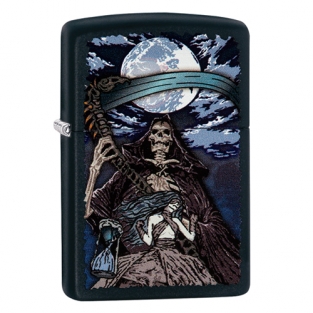 Zippo aansteker Skull Moon