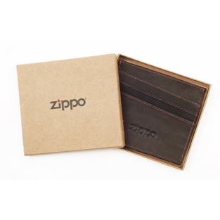 Zippo Credit Houder Bruin verpakking