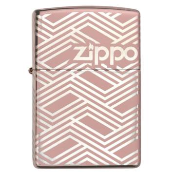 Zippo aansteker Abstract Laser Design