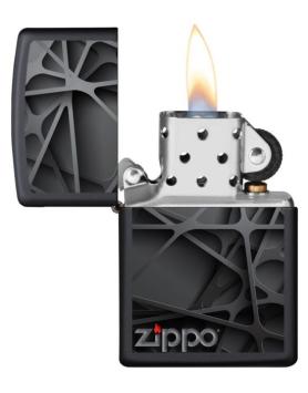 Zippo Aansteker Black Abstract Design 2