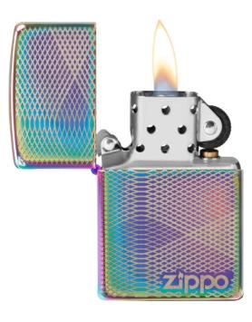 Zippo Aansteker Illusion Line Pattern Design 4