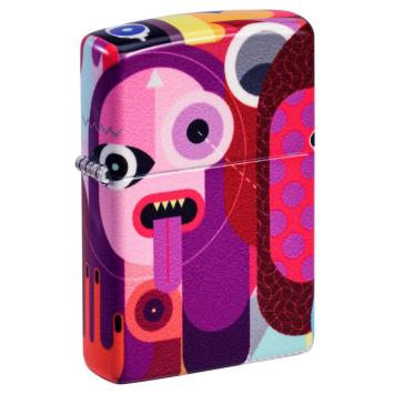 Zippo aansteker Abstract People Design