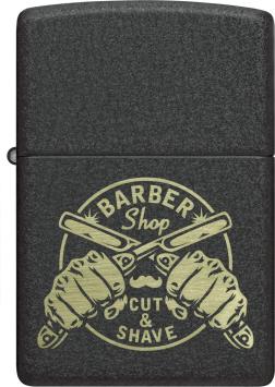 Zippo aansteker Barber Shop Design 2