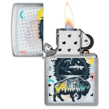 Zippo aansteker Bison Design CI 3