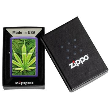 Zippo aansteker Cannabisin verpakking