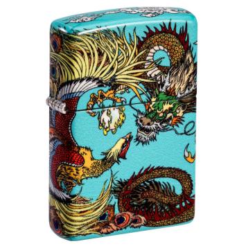 Zippo aansteker Chinese Drageon - Phoenix