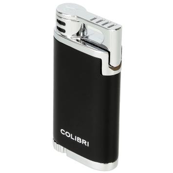 Colibri aansteker Single Jetflame Belmont Metallic Black Chrome 2