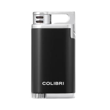 Colibri aansteker Single Jetflame Belmont Metallic Black Chrome Bestellen