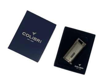 Colibri aansteker Single Jetflame Belmont Metallic Gunmetal 6