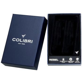 Colibri aansteker Double Flame Rebel Green Doosje