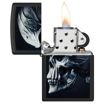 Zippo aansteker Cyberpunk Skull