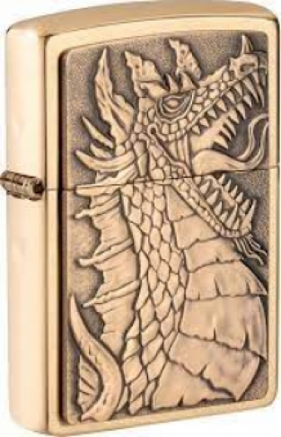 Zippo aansteker Dragon Emblem