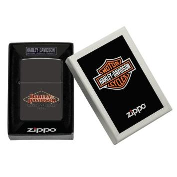 Zippo aansteker Harley Davidson 120 years black ice in verpakking