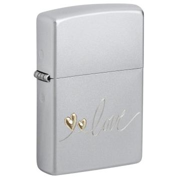 Zippo aansteker Heart Design