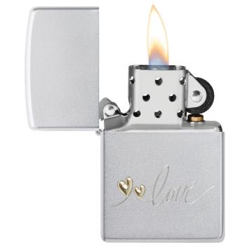 Zippo aansteker Heart Design 3