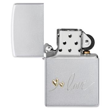 Zippo aansteker Heart Design 4