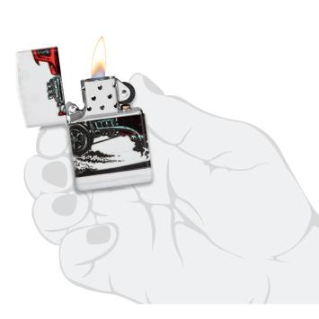 Zippo aansteker Hot Rod Design 9