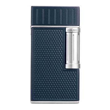 Colibri vuursteenaansteker soft flame Julius Navy + Chrome